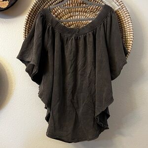 Free People Off the Shoulder Sweatshirt